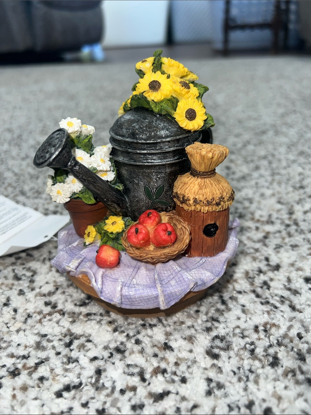 NWT Home Interiors Candle Jar Topper lid